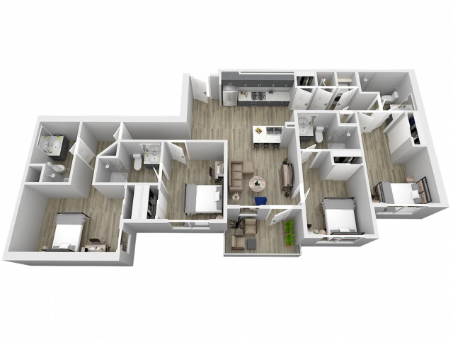 3D image of Floor Plan - 320 West Mag