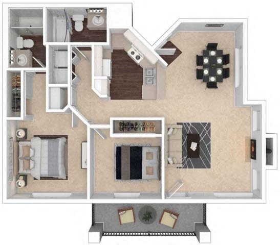 Floorplan - Clock Tower Village