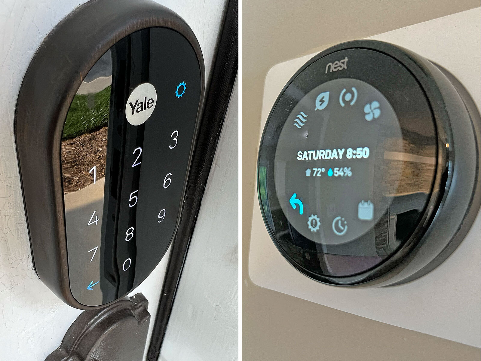 Nest Yale Smart Keyless Entry System and Learning Thermostat - 1100 22nd St NE