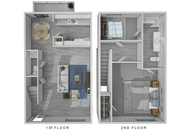 Floorplan - The Mirage Apartments