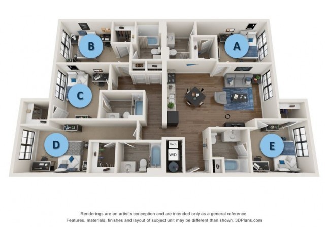 Floorplan - Auden Upstate