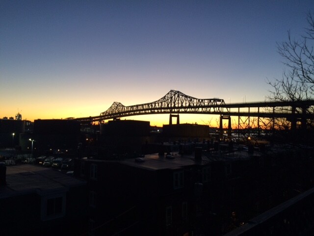 Rood View from Roof deck - 33 Medford St