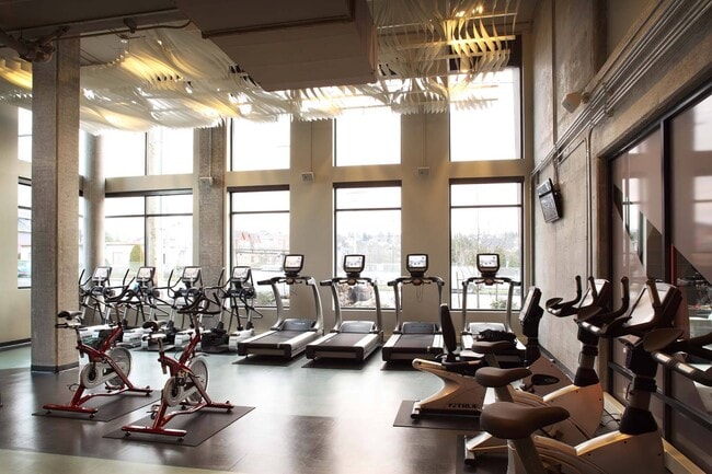 Stay active and energized in the fully equipped fitness center, offering everything you need for a great workout in a modern, spacious environment. - Windsor Ballard