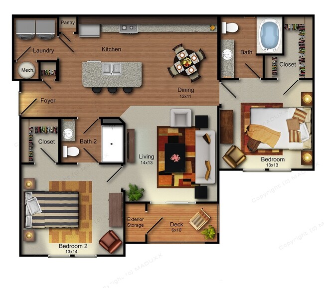 Floorplan - Residences At Prairiefire
