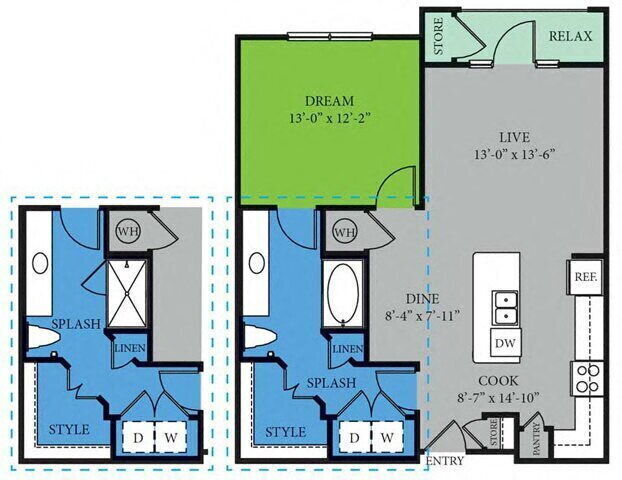 Highpoint at Cypresswood — floor plan photo - Highpoint at Cypresswood