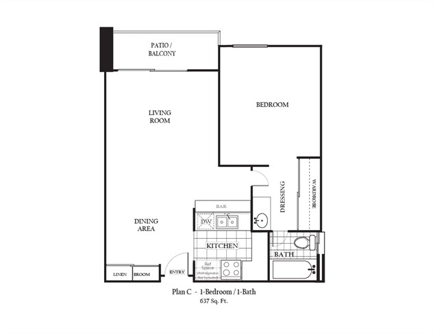 Floorplan - Americana Warner Center