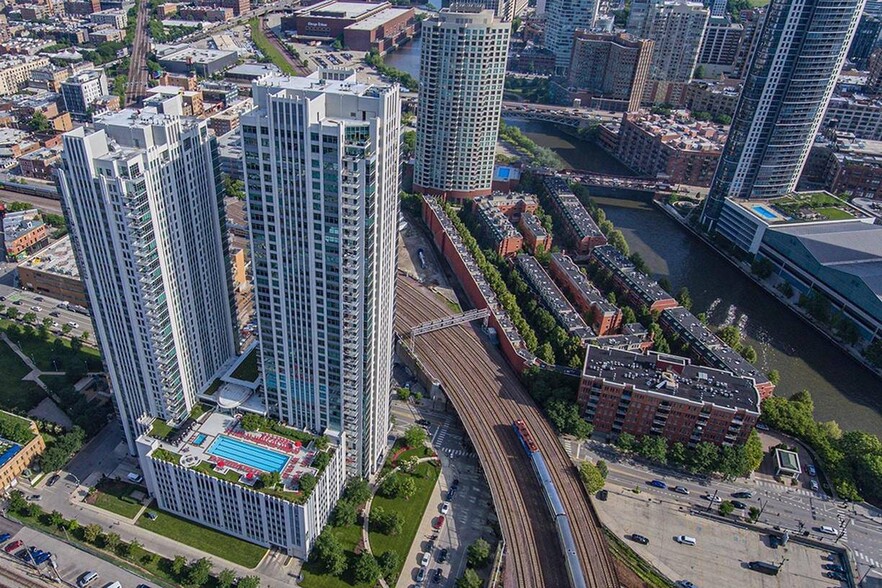 Alta aerial view of towers - Alta