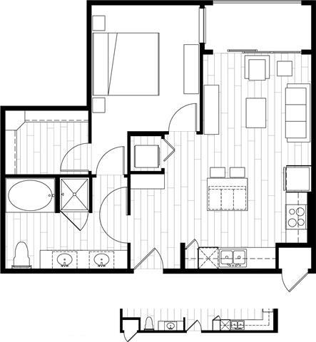 Floorplan - Augusta Flats