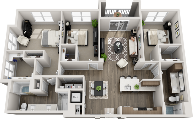 Floorplan - Lantower Weston Corners