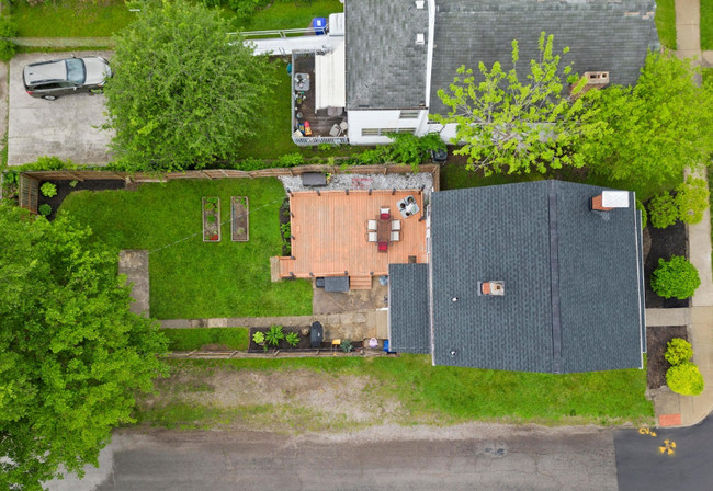 above drone shot - 301 E Moler St