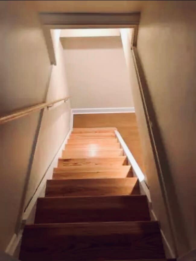 Stairway to the basement - 1149 Cooper Dr