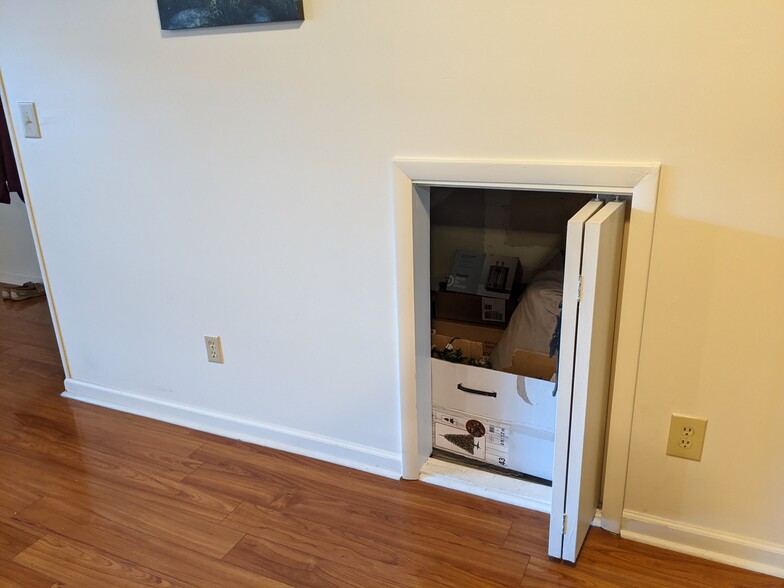 Storage beneath stairs - 143 Clover Valley Cir