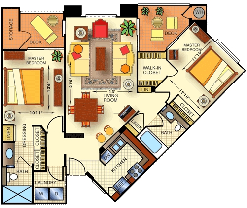 2BR/2BA - Meridian Luxury Condos