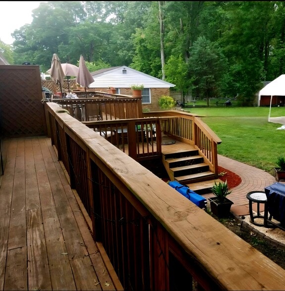 Deck for unit - 12809 E Shelby Ln