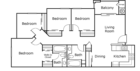 4BR/2BA - Orchard View