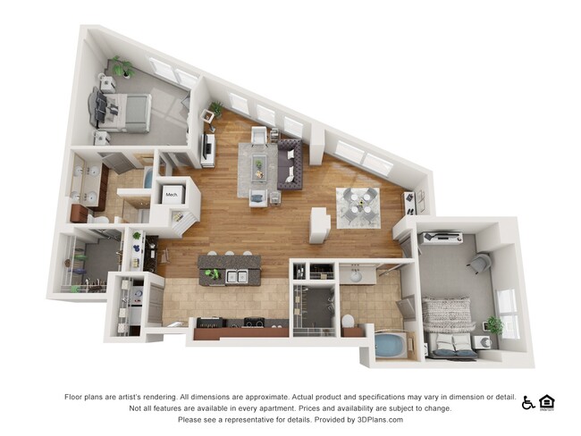 Floorplan - The Residence at Southpark