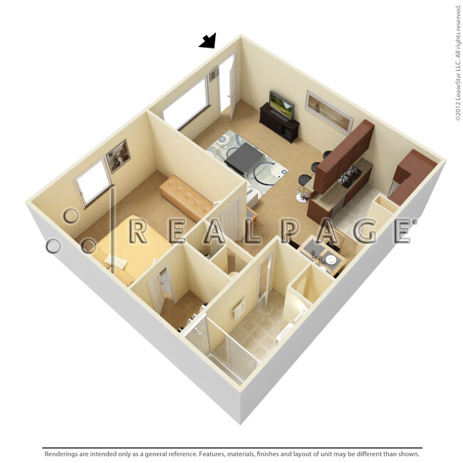 Floorplan - Tamarind Bay Apartments