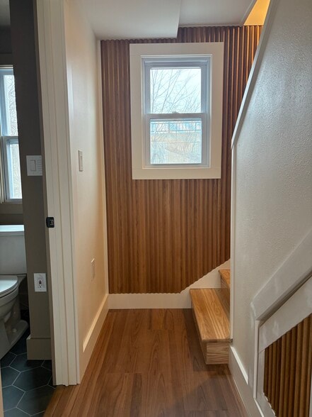 Stairs and 1st floor bath - 1315A E Seeley St