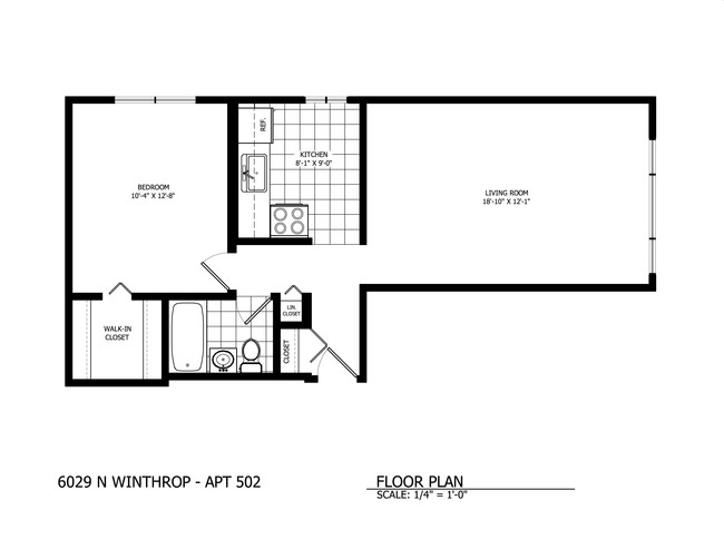 1BR/1BA - The Arbor Winthrop North