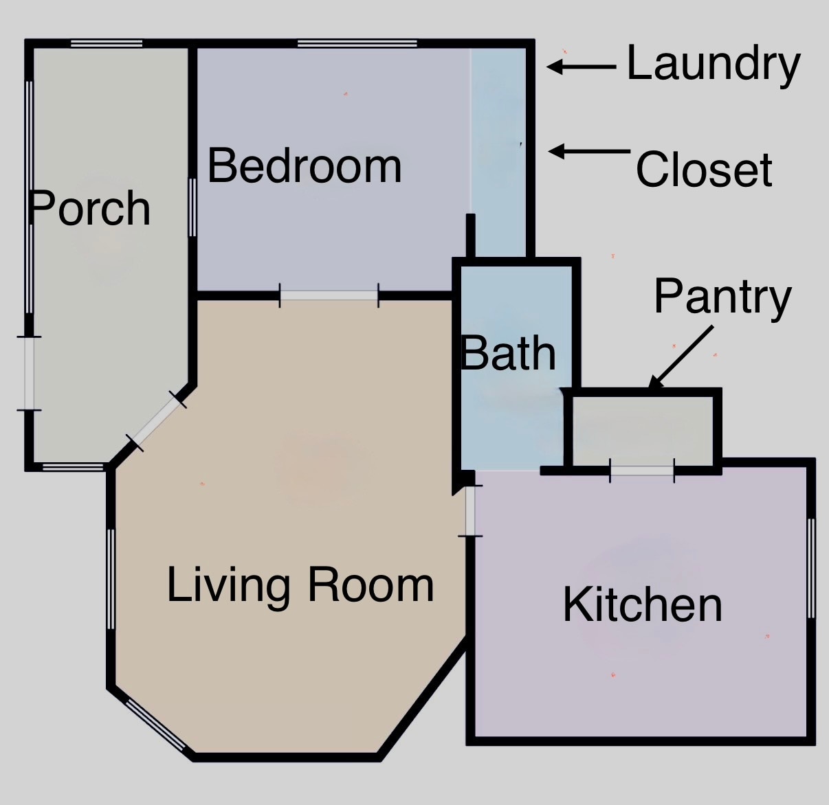 Floorplan - 309 E 1st St