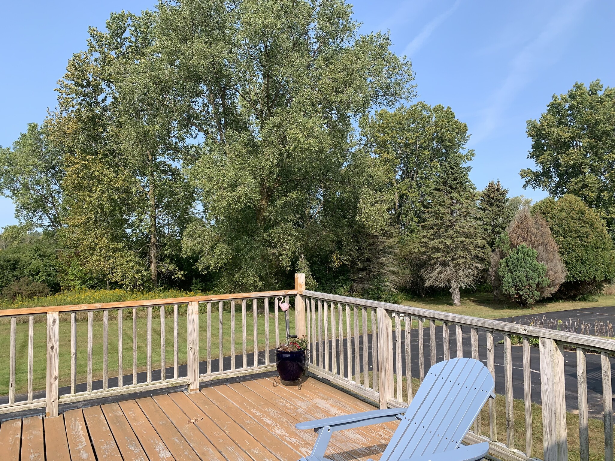 large deck view from back - 2213 Stonecroft Dr