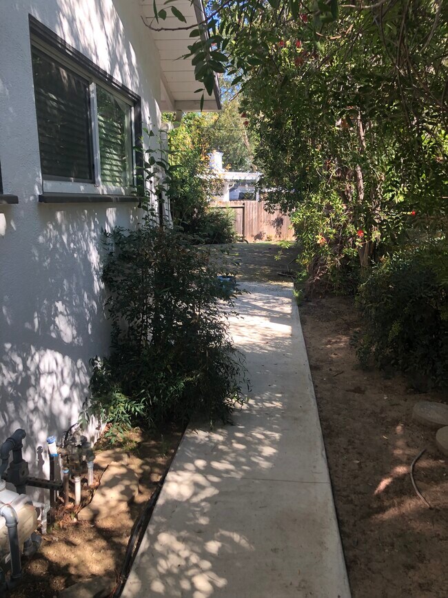 Side yard-2 - 5646 Maynard Ave