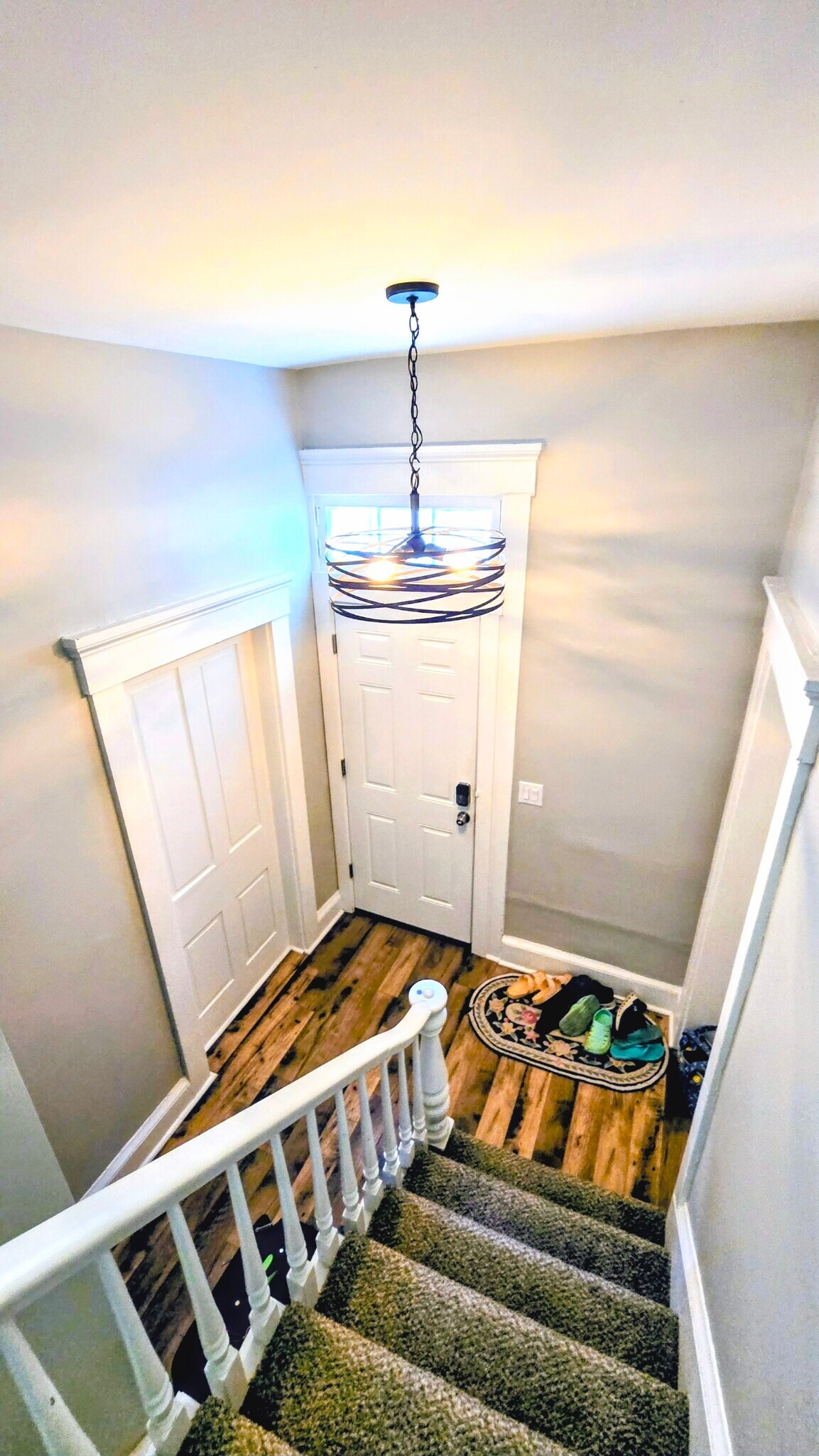 Front Foyer. Faux Door, Stairs to Main Floor - 806 Main St