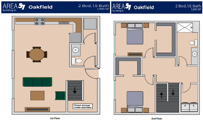 Floorplan - Area 57 C/D