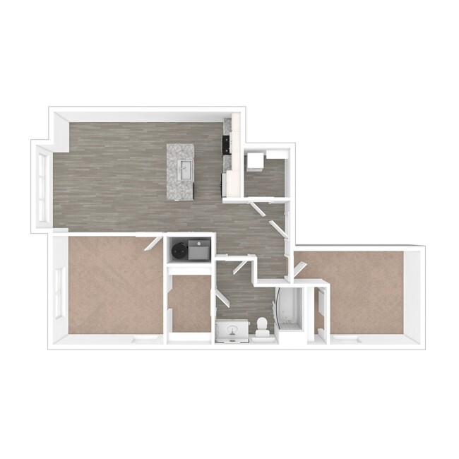 Floorplan - Lofts at 128