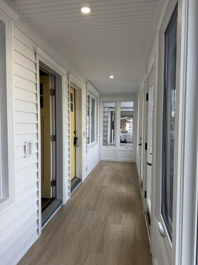 Newly renovated enclosed front porch - 150 John Street