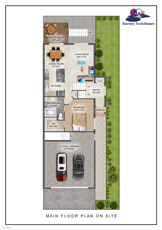 Building Photo - 3 br, 2 bath  - Journey Twin Homes