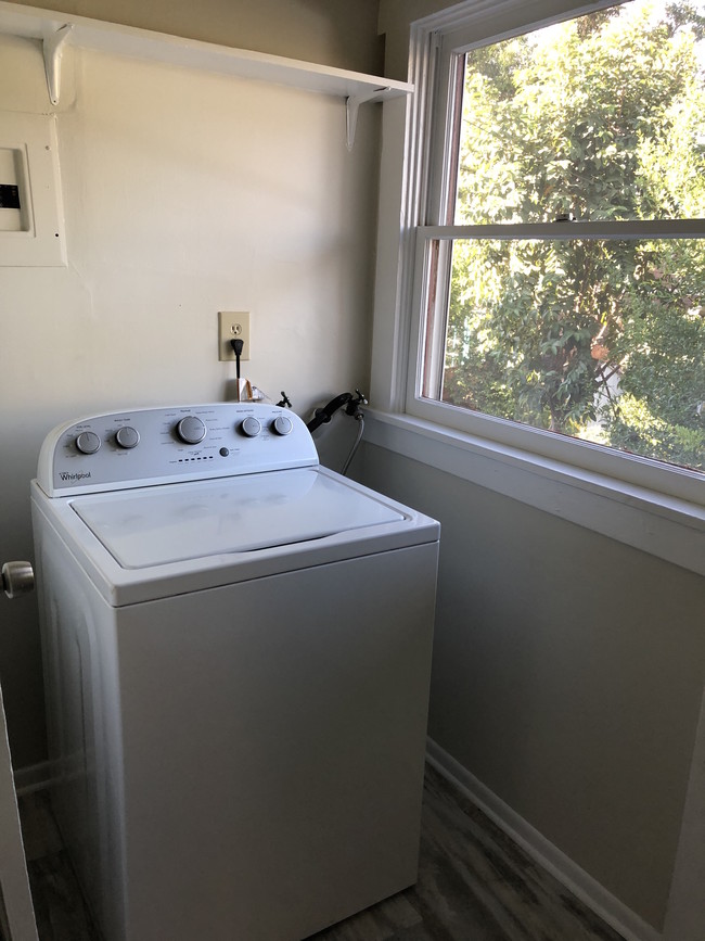 separate laundry room with washer - 1327 Kellam Ave