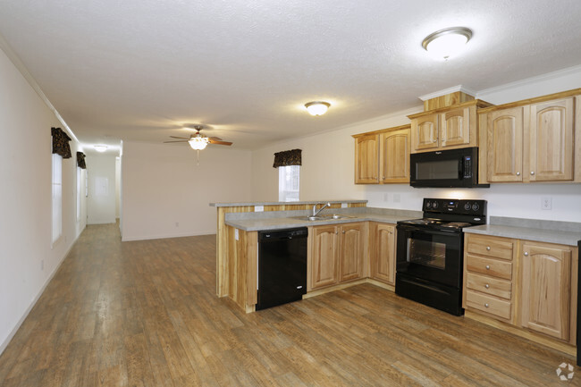 2BR - Kitchen - Forest Park Village