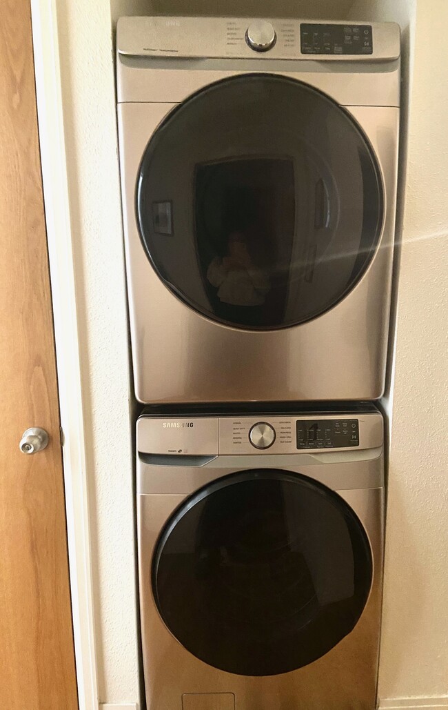 The washer/dryer in the unit - 1228 Maple Street