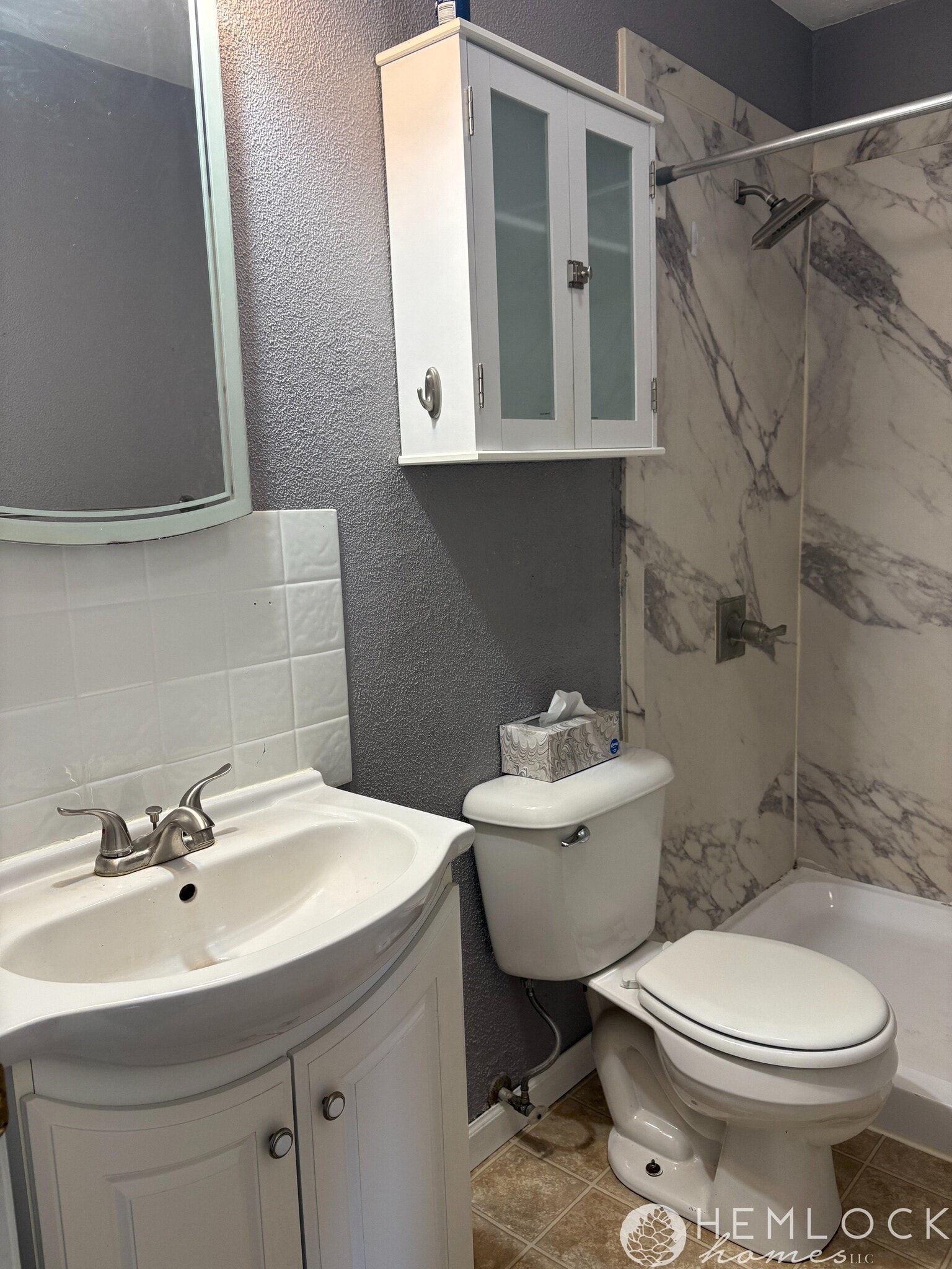 Bathroom with walk in shower - 916 Blaine St