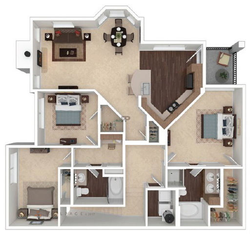 Floorplan - Residences of SpringRidge