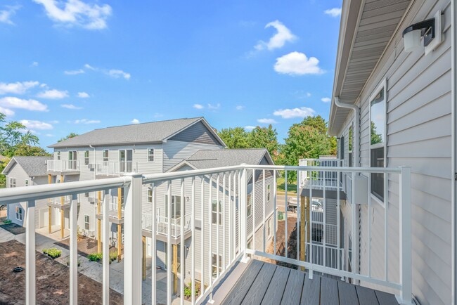 Patio - One and Two Bedroom Units located at 105 Sturgeon Eddy Rd in Wausau