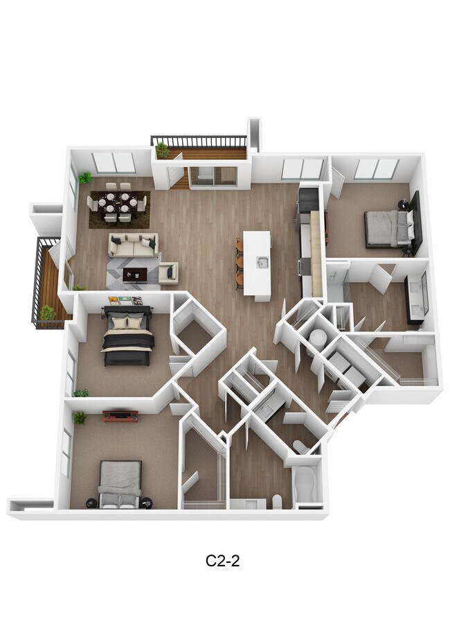 Floorplan - The Oliver