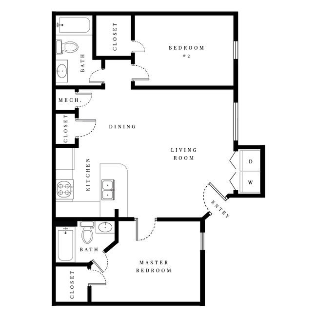 Floorplan - Gateway at Lake Jackson