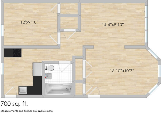 Floorplan - 123-129 N. Humphrey Ave. and 38-44 Lake St.