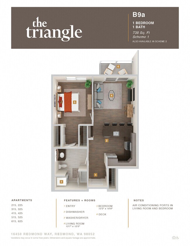 Floorplan - The Triangle