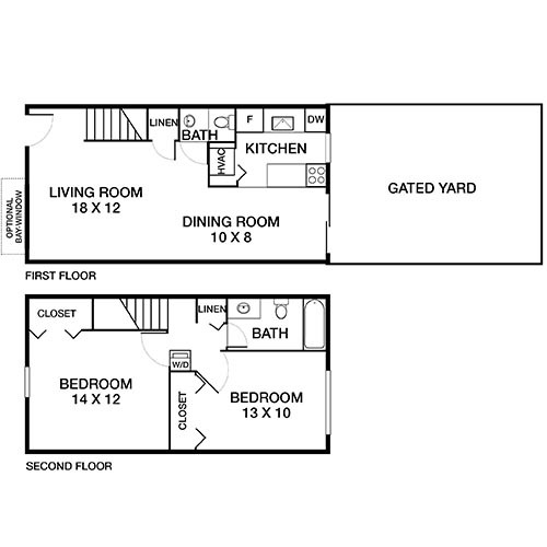 Floorplan - Willow Bend Apartments