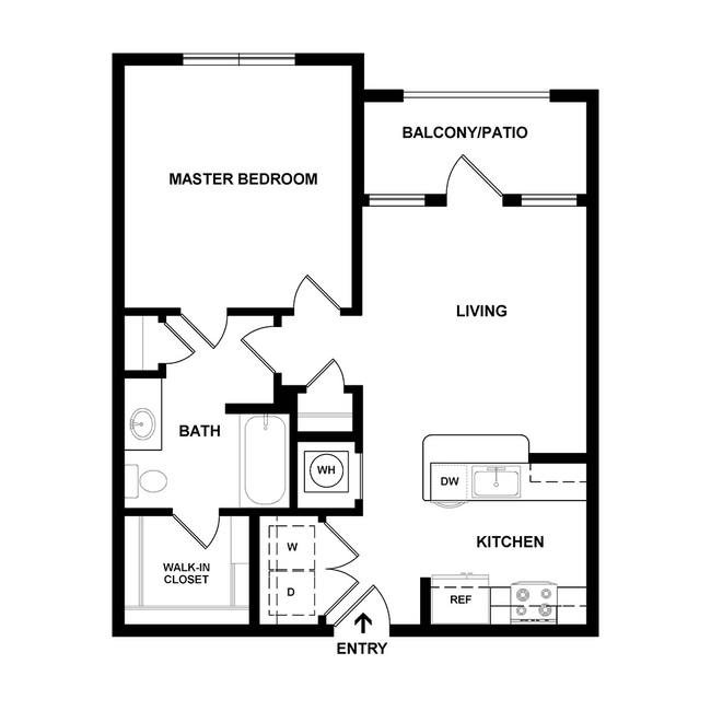 Floorplan - Canyon Springs Apartments