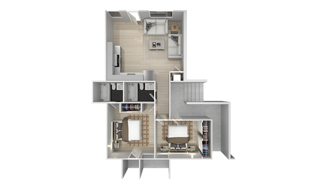 Floorplan - The Flats on Addison