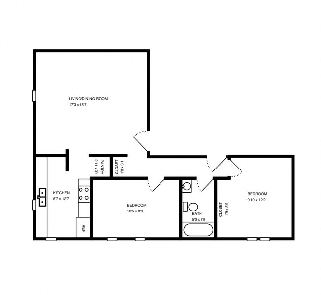 Floorplan - 1732 North Halsted