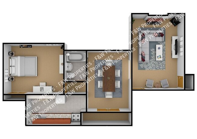 Building Photo - Very spacious 1BR 1BA apartment with priva...