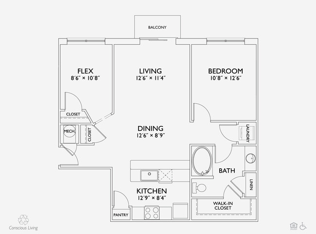 Floorplan - Penn Circle