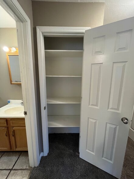 Linen storage closet - 114 N Third St