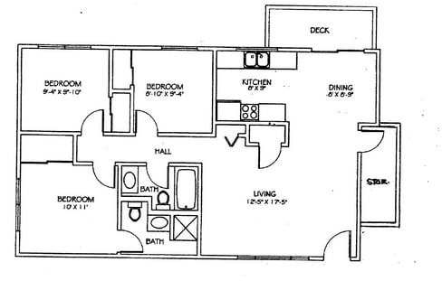 3BR/2BA - Wellington Square