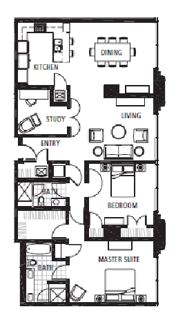 2BR/2BA - Richards Court